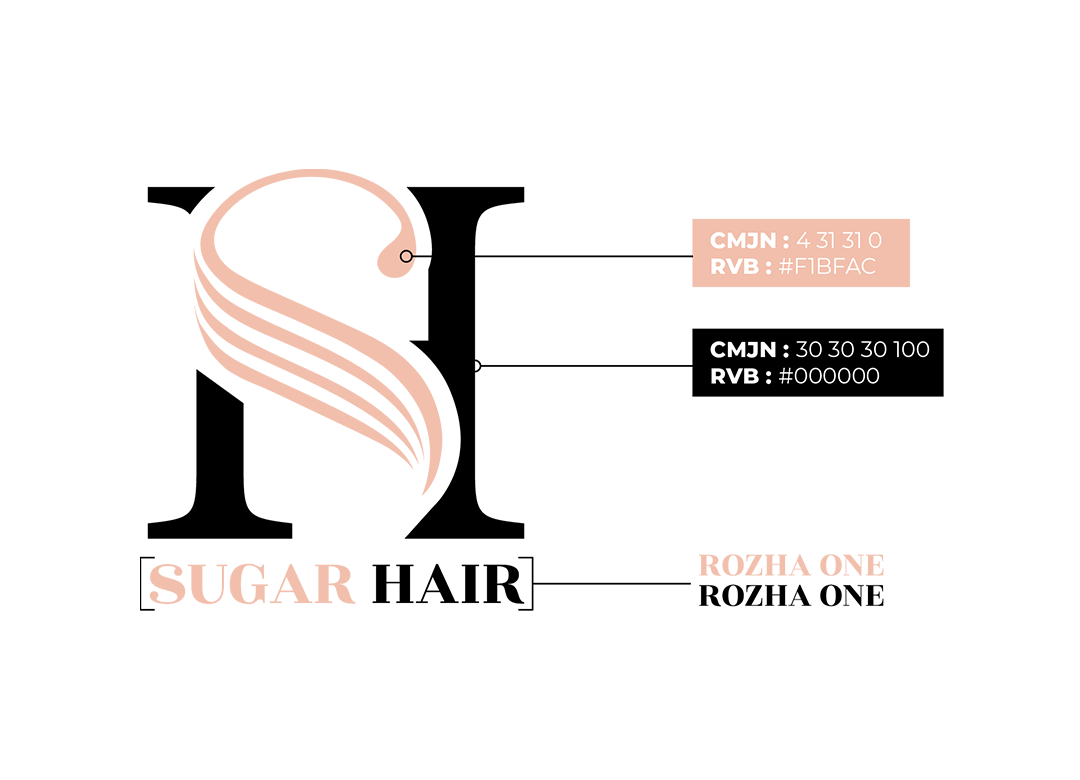 Sugar Hair_logo colors